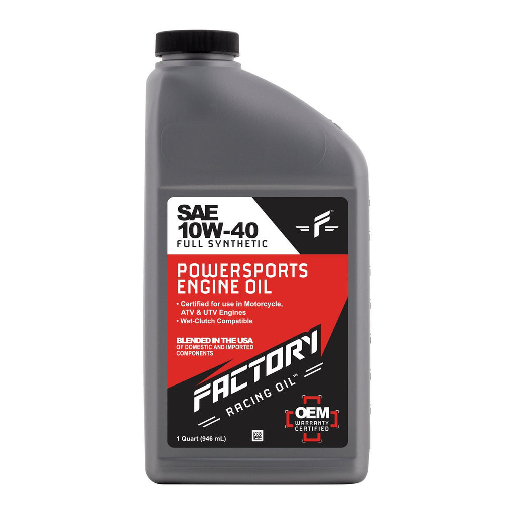 10W-40 Full Synthetic 3 Quart Oil Change Kit For Kawasaki KFX400 KSF400